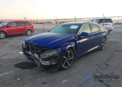 2019 Honda Accord Sport z USA, uszkodzony, nr VIN 1HGCV1F37KA044534